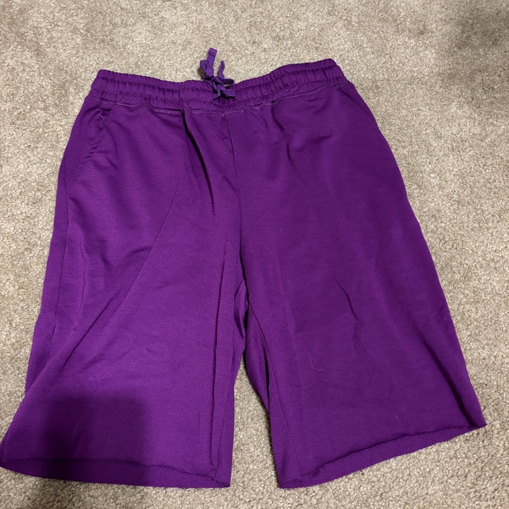 LuLaRoe Vibrant Purple Shorts